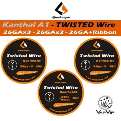 Kanthal A1 TWISTED Wire - 5 metros Hilo para Resistencias - GeekVape