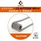 SS316L CLAPTON Wire - 3m Coil Wire Roll - GeekVape