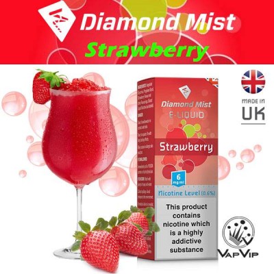 STRAWBERRY E-liquido 10ml - Diamond Mist
