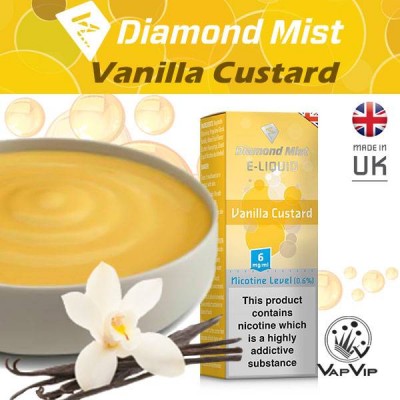 VANILLA CUSTARD E-liquid 10ml - Diamond Mist
