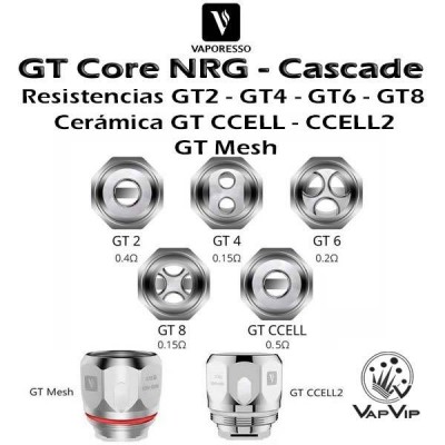 Atomizer Heads: GT Core NRG by Vaporesso