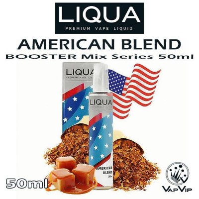 AMERICAN BLEND M&G E-liquido 50ml (BOOSTER) - LIQUA MIX & GO