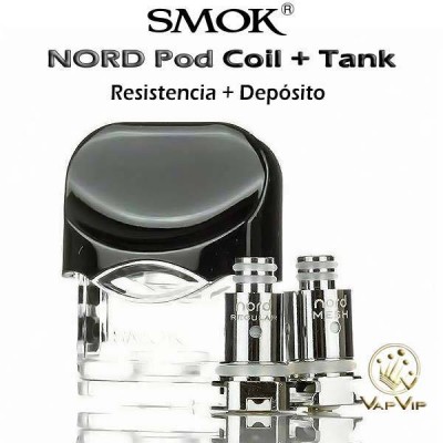 Resistencias + Depósito SMOK NORD POD - Smok