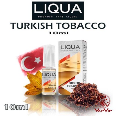 TURKISH TOBACCO E-liquido 10ml - LIQUA MIX