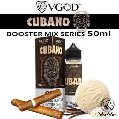 CUBANO E-liquido 50ml (BOOSTER) - VGOD