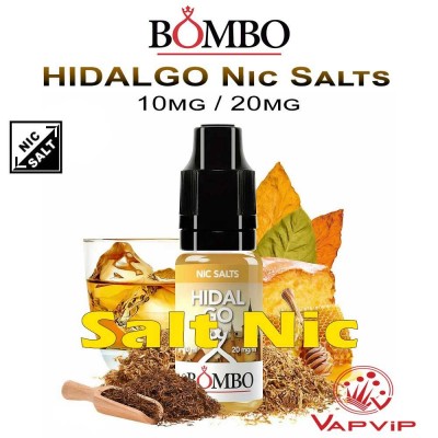 Nic Salts HIDALGO Bombo sales de nicotina E-líquido 10ml