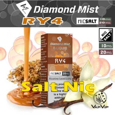 Nic Salt RY4 Sales de Nicotina e-líquido 10ml - Diamond Mist