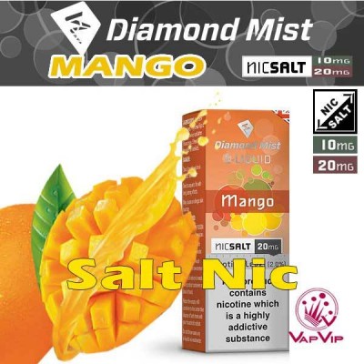 Nic Salt MANGO Sales de Nicotina e-líquido 10ml - Diamond Mist