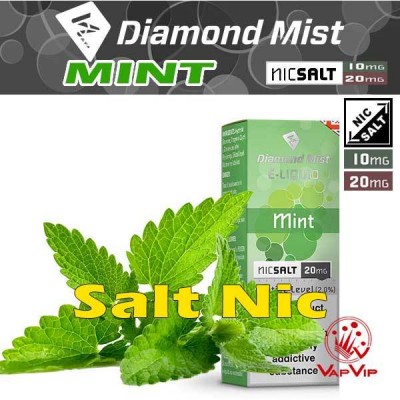 Nic Salt MINT Sales de Nicotina e-líquido 10ml - Diamond Mist