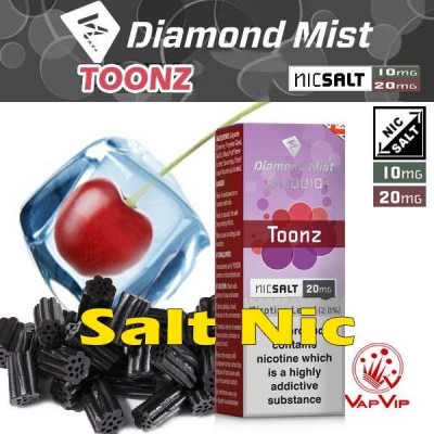 Nic Salt TOONZ Sales de Nicotina e-líquido 10ml - Diamond Mist
