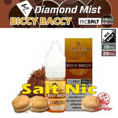 Nic Salt BICCY BACCY Nicotine salts Eliquid 10ml - Diamond Mist