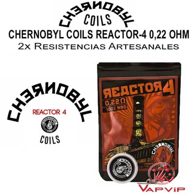 Chernobyl Coils REACTOR-4 0,22Ohm - Charro Coils
