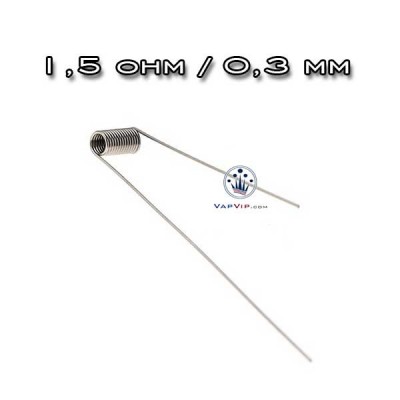 10 Premades Nichrome - N80 Pre-maded Wires Microcoils