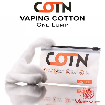 COTN One Lump Strip Organic Cotton for vaping - COTN