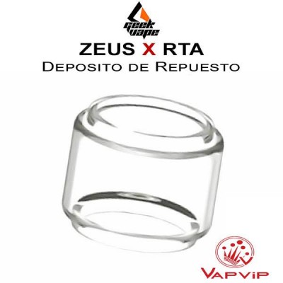 ZEUS X RTA Replacement Pyrex Bulb Tank - Geekvape
