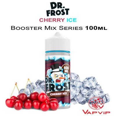 CHERRY ICE E-liquid 100ml (BOOSTER) - Dr. Frost