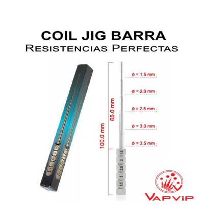 Coil Jig Barra para fabricar resistencias perfectas