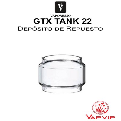 GTX Tank 22 3ml Pyrex glass replacement tank - Vaporesso