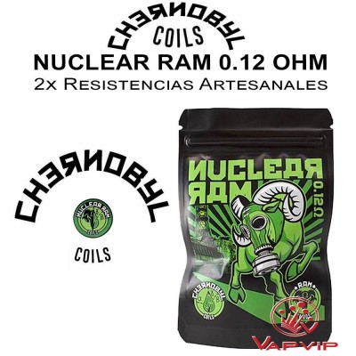 Chernobyl Coils NUCLEAR RAM 0.12Ohm - Charro Coils