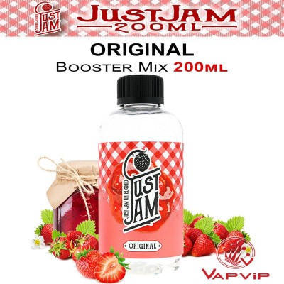 ORIGINAL Strawberry Jam Eliquid 200ml (BOOSTER) - Just Jam