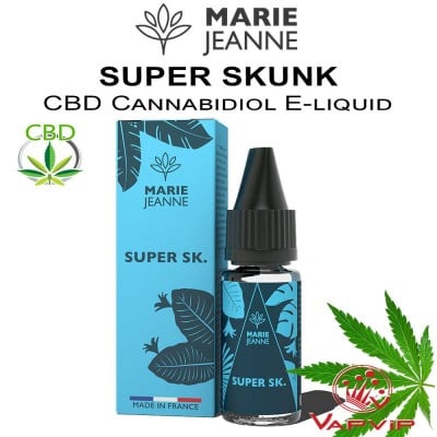 SUPER SKUNK CBD Cannabidiol E-liquido - Marie Jeanne