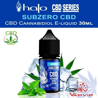SUBZERO CBD 30ml Cannabidiol E-liquido - Halo