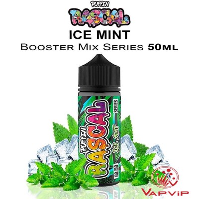 ICE MINT E-liquid 100ml (BOOSTER) - Puffin Rascal