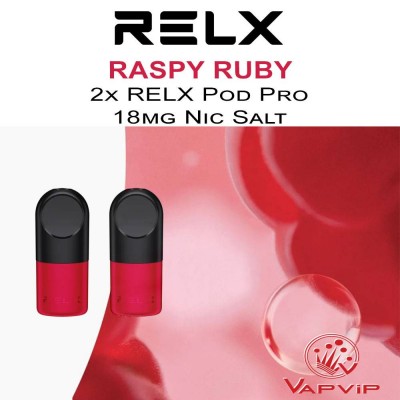 RELX Pro RASPY RUBY RASPBERRY 2x Pre-Filled Capsules