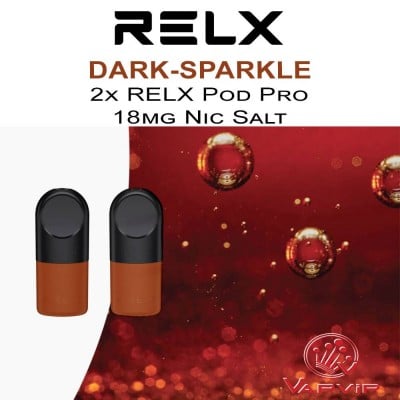 RELX Pro DARK SPARKLE COLA 2x Cápsulas precargadas