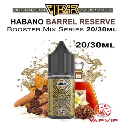 HABANO BARREL RESERVE 20/30ml E-liquido - CIKAR