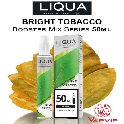 BRIGHT TOBACCO M&G E-liquido 50ml (BOOSTER) - LIQUA MIX & GO