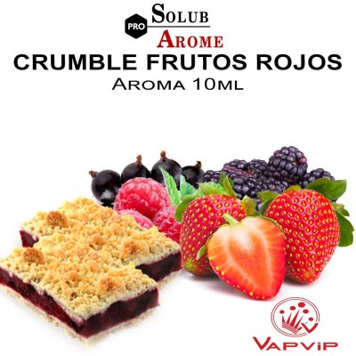 Red Fruit Crumble Flavor 10ml - SolubArome