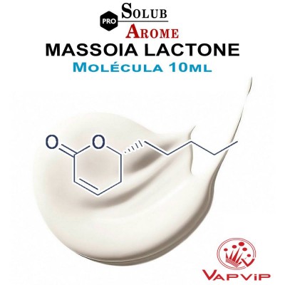 Molecula MASSOIA LACTONE Cremoso Potenciador Eliquid - SolubArome