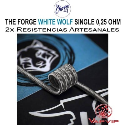The Forge WHITE WOLF Single 0,25 Ohm - Charro Coils