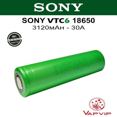 Sony VTC6 3120mAh - 30A US18650VTC6 Batería