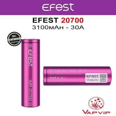 Efest 20700 3100mAh 30A Batería