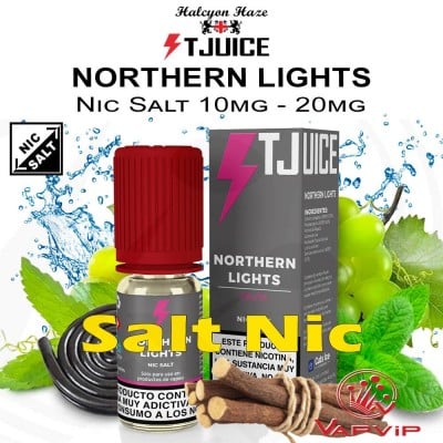 Nic Salt NORTHERN LIGHTS - TJuice Halcyon Haze
