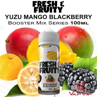 Yuzu Mango Blackberry E-liquido 100ML (BOOSTER) - Fresh & Fruity