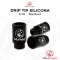 Drip Tip 510 Silicona Negro