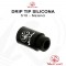 Drip Tip 510 Silicona Negro