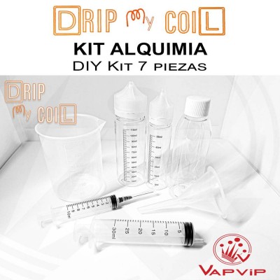 DIY kit eliquids 7 pieces - Drip my Coil