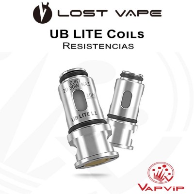 UB Lite Resistencias - Lost Vape
