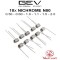 10 Premades Nichrome - N80 Pre-maded Wires Microcoils