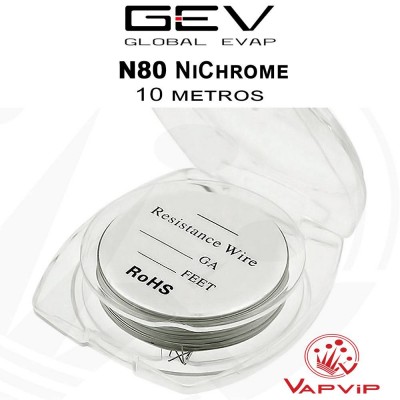 NiChrome - N80 - 10 meters resistance wire