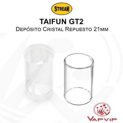 Taifun GT2 Depósito Cristal Repuesto 21mm