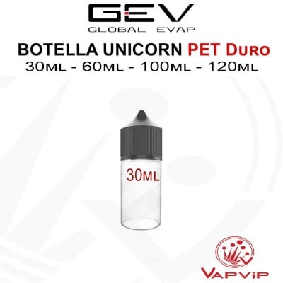 Unicorn Botella para eliquido 30ml - 60ml - 100ml - 120ml
