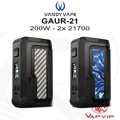 GAUR-21 200W 21700 Dual Mod - Vandy Vape