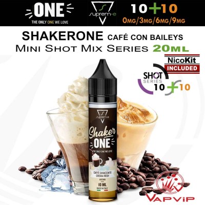 SHAKERONE Café con Baileys 20ml e-liquido Mini Shot - Suprem-e