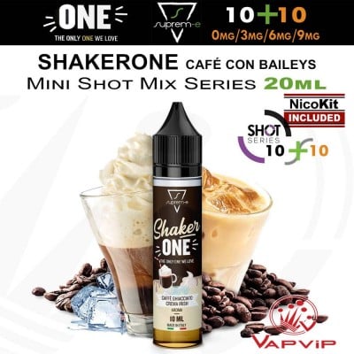 SHAKERONE Coffee with Baileys 20ml eliquid Mini Shot - Suprem-e