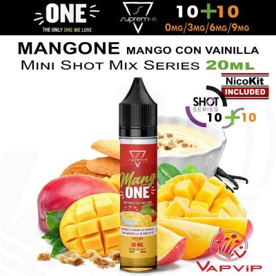 MANGONE Mango con Vainilla 20ml e-liquido Mini Shot - Suprem-e